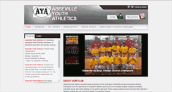 Desktop Screenshot of abbevilleyouthathletics.com